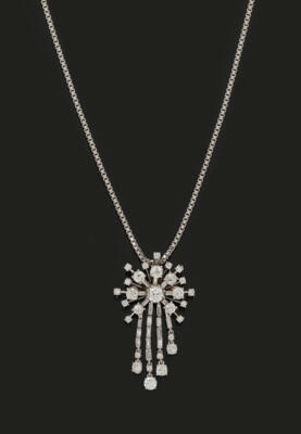 Diamantanhänger zus. ca.5,50 ct - Exkluzivní šperky