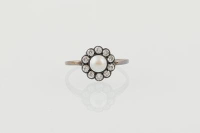 Orientperlen Diamant Ring - Exkluzivní šperky