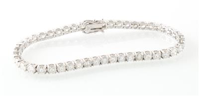 Brillantarmband zus. ca.7,85 ct - Exclusive diamonds and gems