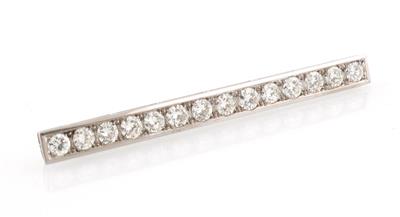 Brillantbrosche zus. ca. 4,80 ct - Exclusive diamonds and gems