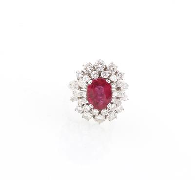 Diamant Rubinring - Exclusive diamonds and gems