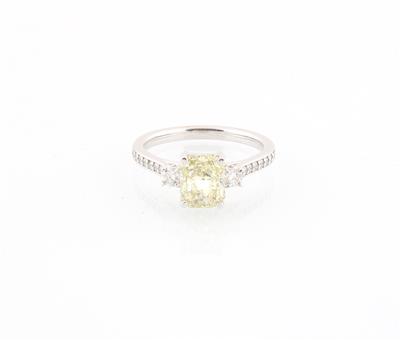 Fancy Yellow Diamond Ring ca. 1,51 ct - Exclusive diamonds and gems