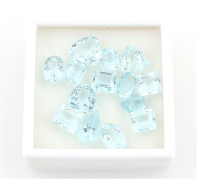 1 Lot lose Aquamarine, 69,10 ct - Exklusive Diamanten und Farbsteine