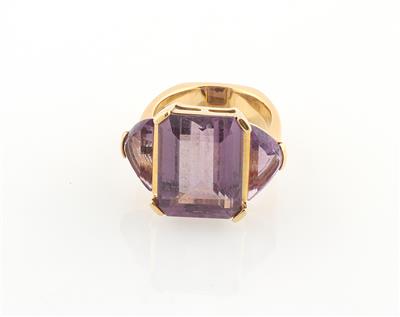 Amethystring zus. ca. 17,50 ct - Exclusive diamonds and gems