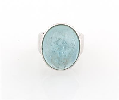 Aquamarinring ca. 32,74 ct - Exkluzivní diamanty a drahokamy