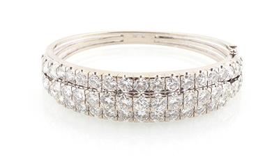 Brillant Armreif zus. ca. 17 ct - Exclusive diamonds and gems