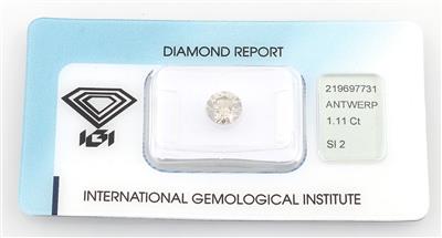 Loser Brillant 1,11 ct - Exkluzivní diamanty a drahokamy