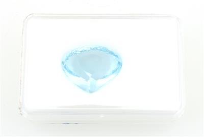 1 loser Aquamarin, 21,30 ct - Exklusive Diamanten und Farbsteine