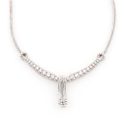 Brillantcollier zus. ca. 2,60 ct - Exclusive diamonds and gems