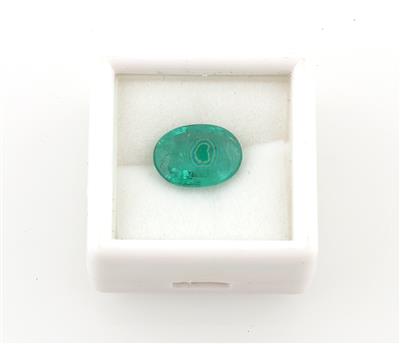Loser Smaragd 3,12 ct - Exklusive Diamanten und Farbsteine