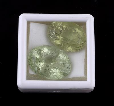 2 lose Berylle 42,16 ct - Exclusive diamonds and gems