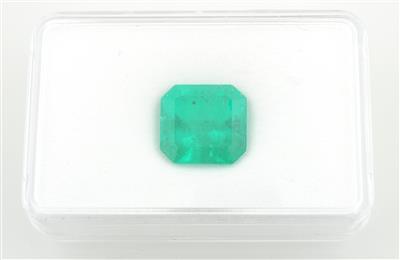 1 loser Smaragd 12,94 ct - Exklusive Diamanten und Farbsteine