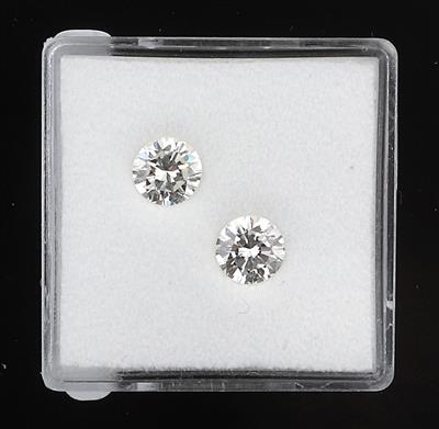 2 lose Brillanten zus. 1,18 ct G-H/vvs-vs - Exclusive diamonds and gems