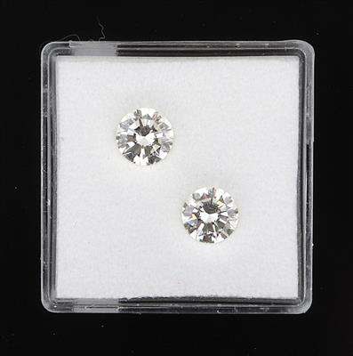 2 lose Brillanten zus.1,42 ct G-H/vvs-vs - Diamanti e pietre preziose esclusivi