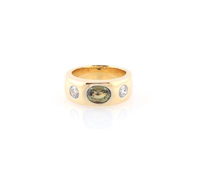 Brillant Alexandrit Ring - Diamanti e pietre preziose esclusivi