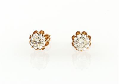 Brillant Ohrstecker zus. ca. 1,90 ct - Exclusive diamonds and gems