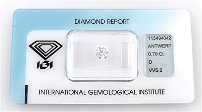 Loser Brillant 0,70 ct D/vvs2 - Exkluzivní diamanty a drahokamy