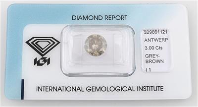 Loser Diamant 3 ct - Exkluzivní diamanty a drahokamy