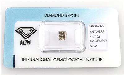 Loser Fancy Diamant 1,07 ct - Exkluzivní diamanty a drahokamy