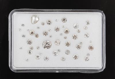 Lose Diamanten zus. 3,40 ct H-M/vsi-p2 - Diamanti e pietre preziose esclusivi