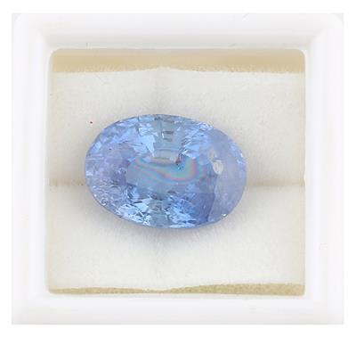 Loser Saphir 11,43 ct - Exklusive Diamanten und Farbsteine