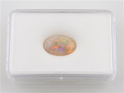 Loser Opal 6,21 ct - Exklusive Diamanten und Farbsteine