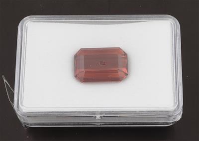 Loser Turmalin erdbeerfärbig 18,94 ct - Exclusive diamonds and gems