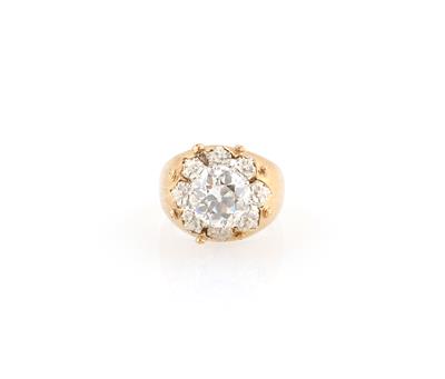 Altschliffbrillant Ring ca. 2,40 ct - Exkluzivní diamanty a drahokamy