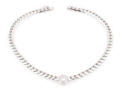 Brillantcollier zus. ca. 1,69 ct - Exkluzivní diamanty a drahokamy