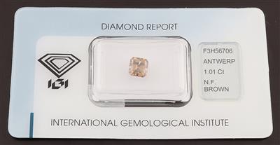 Natural Fancy Brown Diamant 1,01 ct - Exclusive diamonds and gems