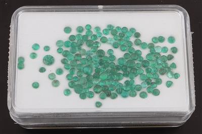 Lose Smaragde zus. 7,47 ct - Diamanti e pietre preziose esclusivi