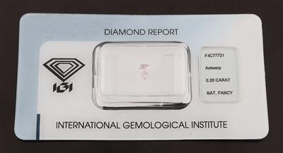 Loser Natural Fancy Purple Diamant 0,20 ct - Diamanti e pietre preziose esclusivi