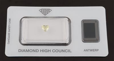 Loser Natural Fancy Yellow Diamant 0,56 ct - Exkluzivní diamanty a drahokamy