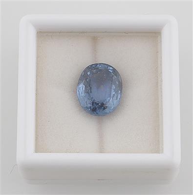 Loser Saphir 4,05 ct - Exklusive Diamanten und Farbsteine