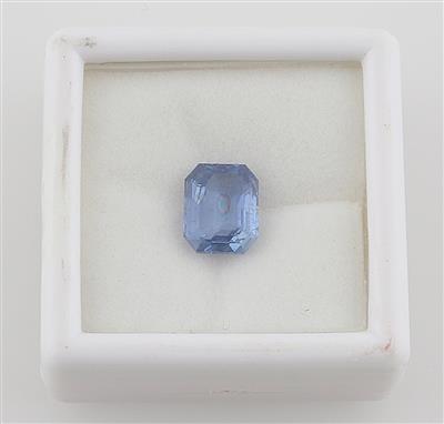 Loser unbehandelter Saphir 3,70 ct - Exklusive Diamanten und Farbsteine