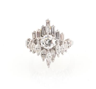 Diamantring zus. ca. 2,20 ct - Exclusive diamonds and gems