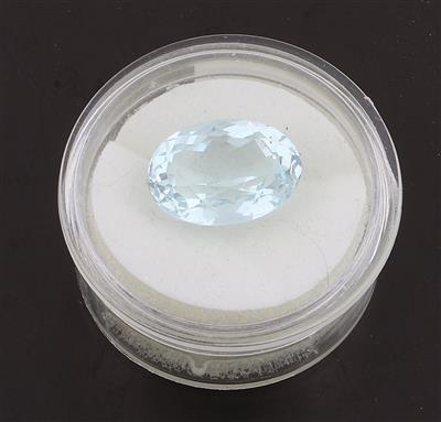 Loser Aquamarin 6,60 ct - Exklusive Diamanten und Farbsteine