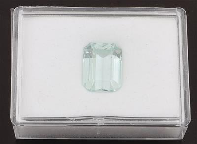 Loser Aquamarin 6,70 ct - Exklusive Diamanten und Farbsteine