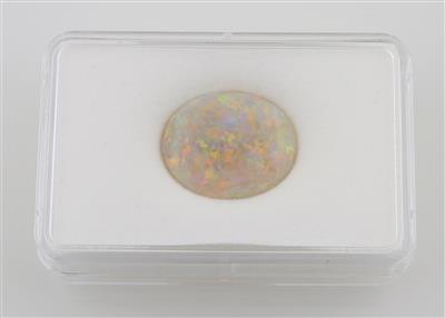 Loser Opal 14,73 ct - Exklusive Diamanten und Farbsteine