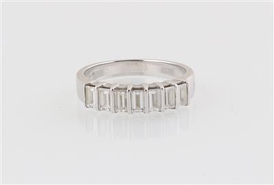 Damiani Diamantring zus. ca. 1 ct - Exklusive Diamanten und Farbsteine