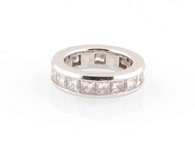 Diamant Memoryring zus. 5,23 ct - Exkluzivní diamanty a drahokamy