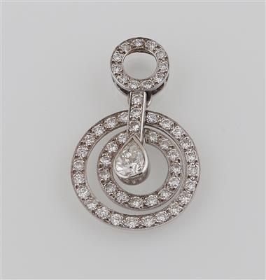 Diamantanhänger zus. ca. 1,70 ct - Exclusive diamonds and gems