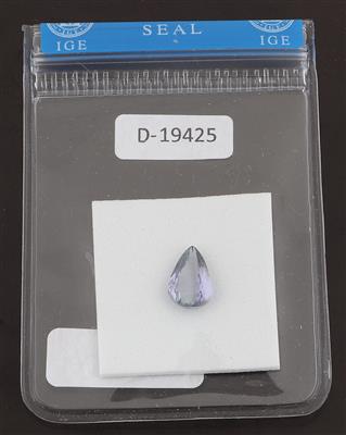 Loser Tansanit 2,19 ct - Exclusive diamonds and gems