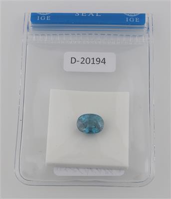 Loser Zirkon 5,03 ct - Exklusive Diamanten und Farbsteine