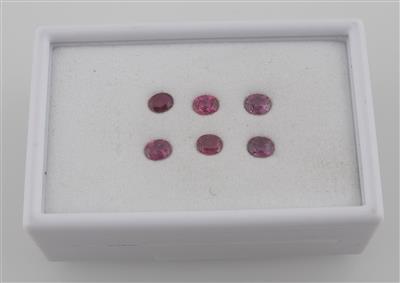 Lot aus losen Rubinen zus. 1,67 ct - Exklusive Diamanten und Farbsteine