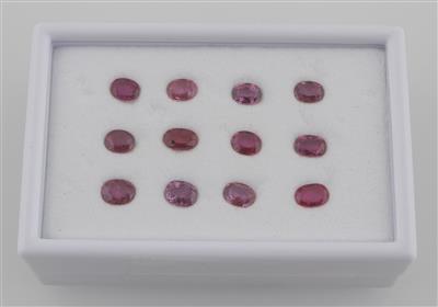 Lot aus losen Rubinen zus. 3,63 ct - Exklusive Diamanten und Farbsteine