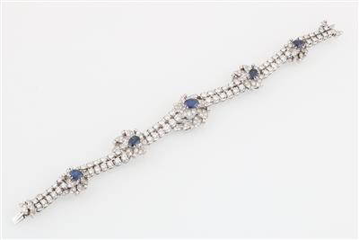 Brillant Saphir Armband - Exclusive diamonds and gems
