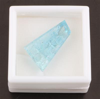 Loser Aquamarin 21,90 ct - Exklusive Farbsteine