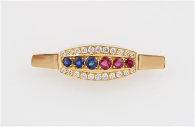 Brillant Saphir Rubinbrosche - Jewellery