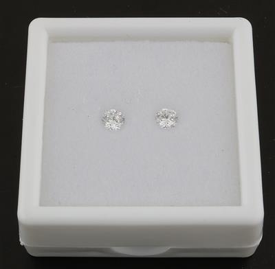 2 lose Brillanten zus. 0,49 ct H/si - Diamonds Only